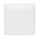 Arandela Branca Alumínio Circle Metaldomado