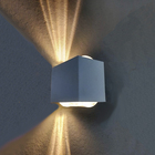 Arandela Branca Alumínio e Vidro IP55 Portalluz