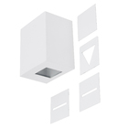 Arandela Branca Alumínio Kasse Metaldomado