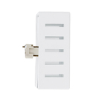 Arandela Branca Alumínio Kitte Metaldomado