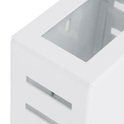 Arandela Branca Alumínio Kitte Metaldomado