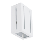 Arandela Branca Alumínio Kitte Metaldomado