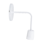 Arandela Branca Alumínio Single Luz Vita