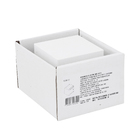 Arandela Branca Alumínio Spin Metaldomado