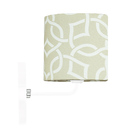 Arandela Branca De Cupula Cilíndrica Elos Bege