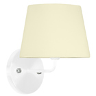 Arandela Branca De Cupula Tradicional Bege