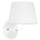 Arandela Branca De Cupula Tradicional Branca