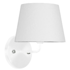 Arandela Branca De Cupula Tradicional Branco Texturizado