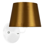 Arandela Branca De Cupula Tradicional Cobre