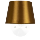 Arandela Branca De Cupula Tradicional Cobre