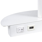 Arandela Branca Metal Vaea Inspire