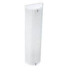 Arandela Branca Vidro Calha G Ema Lustres