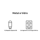 Arandela Bronze e Branco Metal e Vidro Deuce Quality