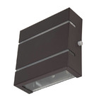 Arandela C/ 2 Frizos Em Aluminio P/ G9/ 103g Marrom