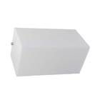 Arandela Camarim Retangular Em Acrílico 20cm P/ Led E27 St465