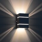 Arandela Catarina 10cm 2 Fachos Frisos Externa Interna Muro P