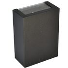 Arandela Cega Em Aluminio Para G9 Preto