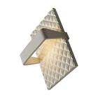 Arandela Chess Retangular Led 7w Branco Fosco