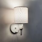 Arandela Cilíndrica Md-2030 Branca Com Liga E Desliga Cúpula