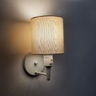 Arandela Cilíndrica Md-2030 Branca Com Liga E Desliga Cúpula