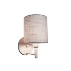 Arandela Cilíndrica Vivare Md-2009 Base Alumínio Branco Cúpul