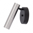 Arandela Cinza Alumínio Mini Tube Auremar