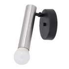 Arandela Cinza Alumínio Mini Tube Auremar