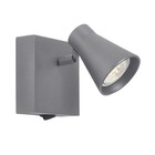 Arandela Metal Cinza IP20 Szari Attena Iluminação