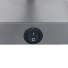 Arandela Metal Cinza IP20 Szari Attena Iluminação