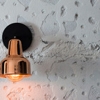 Arandela City - Articulada 90º - Cobre