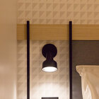 Arandela City - Articulada 90º - Preta