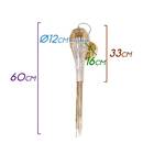 Arandela Clam Em Vidro Dourado E Corrente Metálica P/ Gu10 St