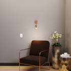 Arandela de Parede Cobre Alumínio Single Luz Vita