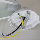 Arandela Colonial Alumínio E Vidro Retro Vintage E-27 - Branc