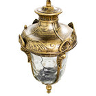 Arandela Colonial Alumínio Ouro Velho E27 Retro St202p