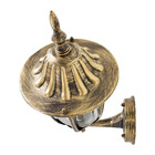 Arandela Colonial Alumínio Ouro Velho E27 Retro St202p