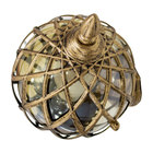 Arandela Colonial Alumínio Vintage Retro Ouro Velho St804p