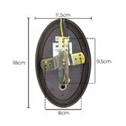 Arandela Colonial Amelia Bronze 1e27 Ip33