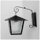 Arandela Colonial De Ferro Preto 1e27 25x19cm 1221