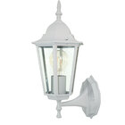 Arandela Colonial em alumínio vintage E27 retro - branca ST20