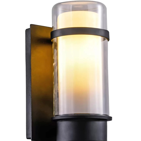 Arandela Colonial Imperial Preto 25cm 1e27 Ip20