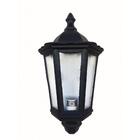 Arandela Colonial Meia Face 3 Vidros Alumínio Lumavi Bivolt