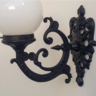 Arandela Colonial Primavera Preta 1513/10