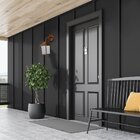 Arandela Colonial Quadrada Blumenau Cobre Liso