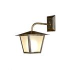 Arandela Colonial Quadrada Ouro Velho