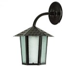 Arandela Colonial Sextavada Vidro Pontilhado Blumenau