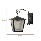 Arandela Colonial Sinhá 1221 Cor Patina Verde