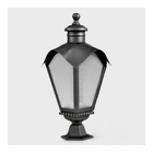 Arandela Colonial Sinhá Para Muros e Colunas 1515P Preta