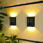 Arandela Com Sensor Solar Jardim Escadas A Prova Dágua