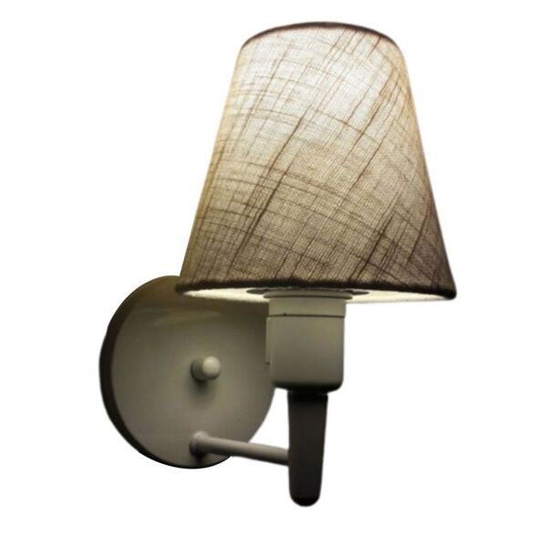 Arandela Cone Md-2012 Branco C/ Inter Liga E Desl Cúpula Em T